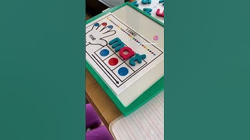 FREE Sound Mat for Blending & Segmenting Words | Teach Your Child to Read | Preschool & Kindergarten