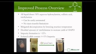 Dynochem Sarah Rothstein, Nalas Kinetic Modeling To Support Dapo Production