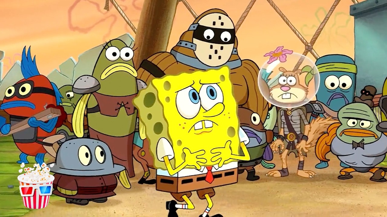 Bikini Bottom Goes Mad Max | The SpongeBob Squarepants Movie: Sponge Out of Water