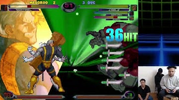MvC2: Duc - Spiral Unblockable DHC Cable to HSF 100% Combo vs Sentinel .:2.17.24:.