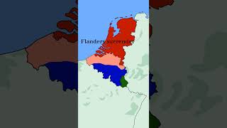 If benelux countries went to war!        {ONLY BENELUX COUNTRIES} #map  #geography #animation