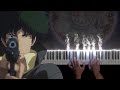 Cowboy Bebop OST - Green Bird (Window Scene) | Piano Arrangement