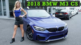 2018 Bmw M3 Cs Review Frozen Dark Blue Ii Metallic Exhaust Sound
