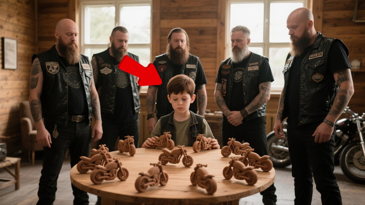 Blind Child Created an “Impossible” Sculpture — 50 Hells Angels Broke Down at Once