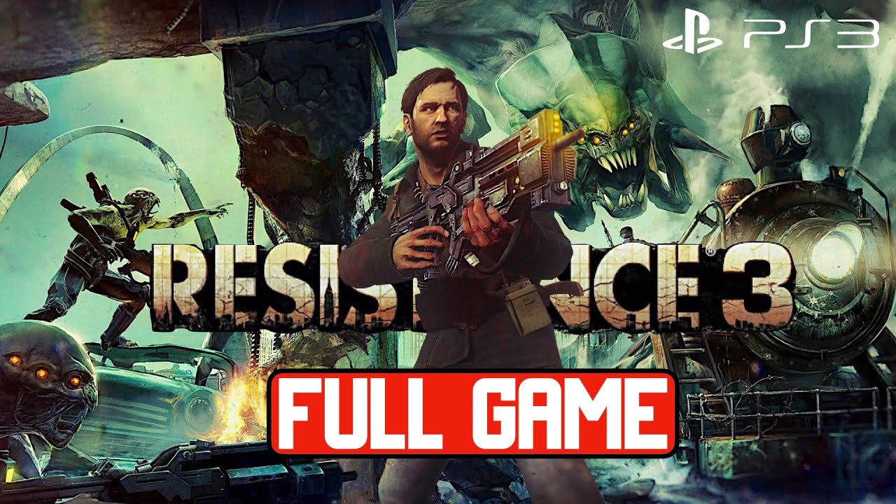 RESISTANCE 3 - FULL GAME Gameplay Walkthrough - no commentary