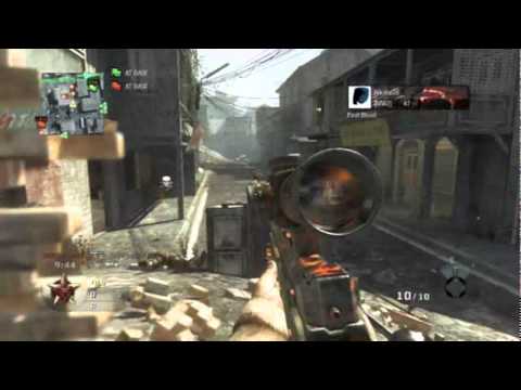*TRIPLE* Sniper Kill - Call of Duty Black Ops AWESOME!