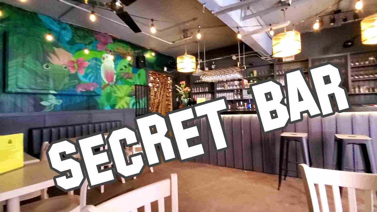 Discovered a new SECRET BAR!