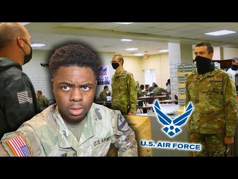 Army Soldier Reacts to US Air Force Basic Training | Easier Than Expected?