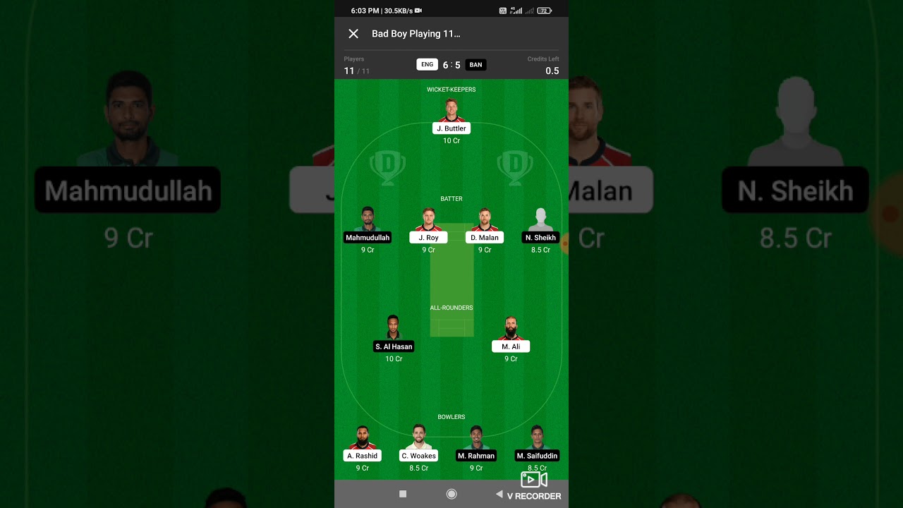ENG vs BAN Dream 11 Team ENG vs BAB Dream 11 Prediction , T20 World Cup 2021,ENGvs BAN Dream 11 TEAM