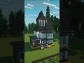 Minecraft Gothic House #mcbuilds #minecraft #shorts