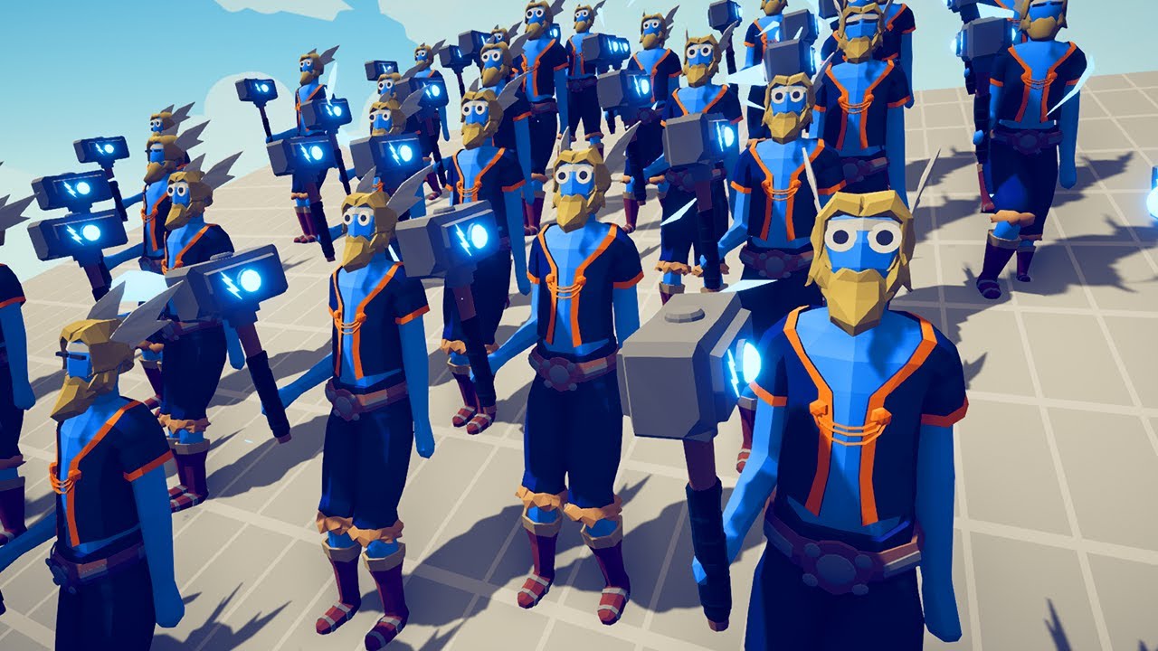 100X THOR GOD - Totally Accurate Battle Simulator