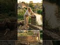 She built a mud house in a remote place #crafts #diy #handsondiy