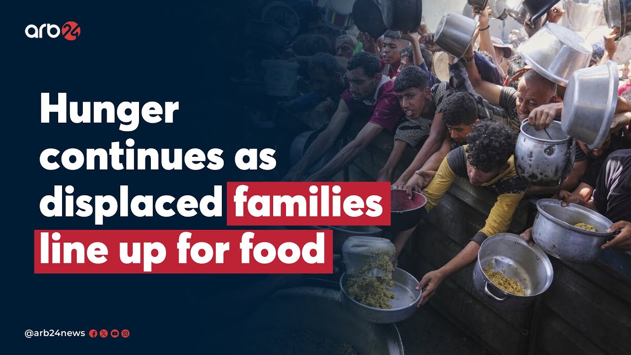 Life in Gaza: Displaced Families Survive on One Daily Meal