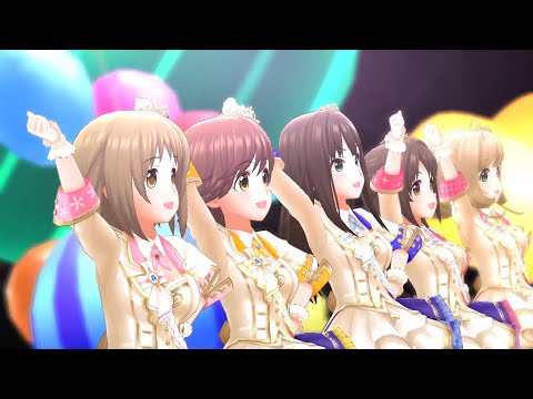 [デレステ MV] 2022 ver. Happy New Yeah! 3D Rich (島村卯月、 渋谷凛、本田未央 、佐藤心、三村かな子)