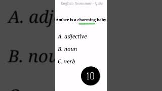Noun   Verb   Adjective | English Grammar Quiz
