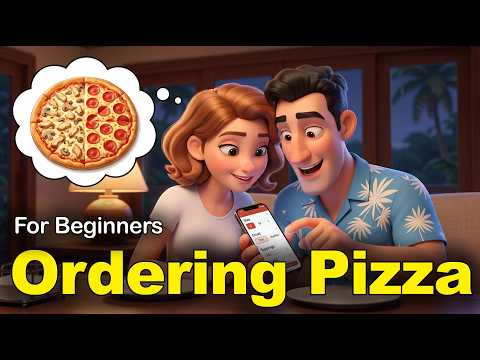 🍕Ordering Domino's Pizza at Home | Slow English Story for ESL Beginners