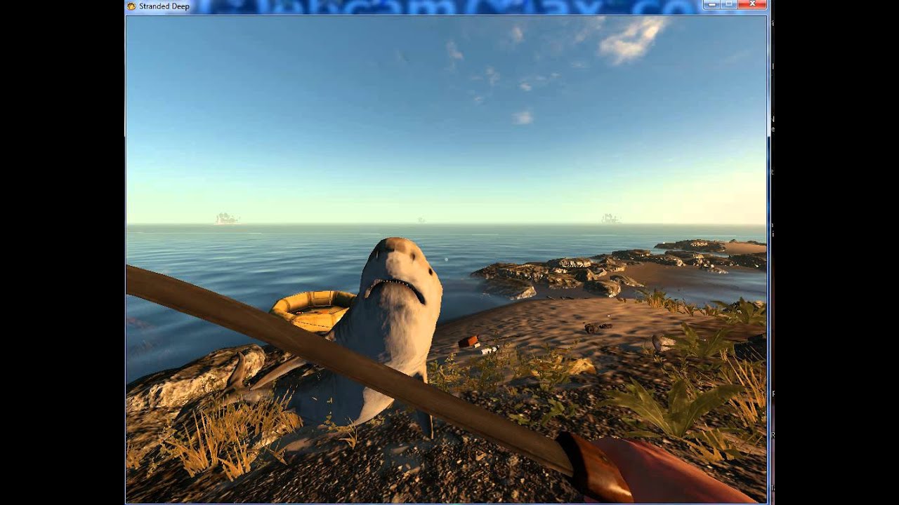 выживание в STRANDED DEEP КИТ!!!!