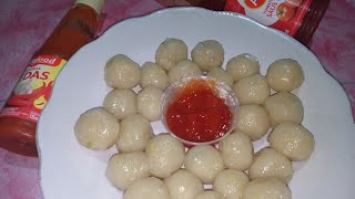 CARA MEMBUAT CILOK TEPUNG TAPIOKA/KANJI, SEMUA MENYUKAINYA