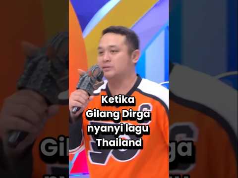 Gilang Dirga kocak nyanyi lagu thailand #gilangdirga #arisantrans7 #suryainsomnia #shorts