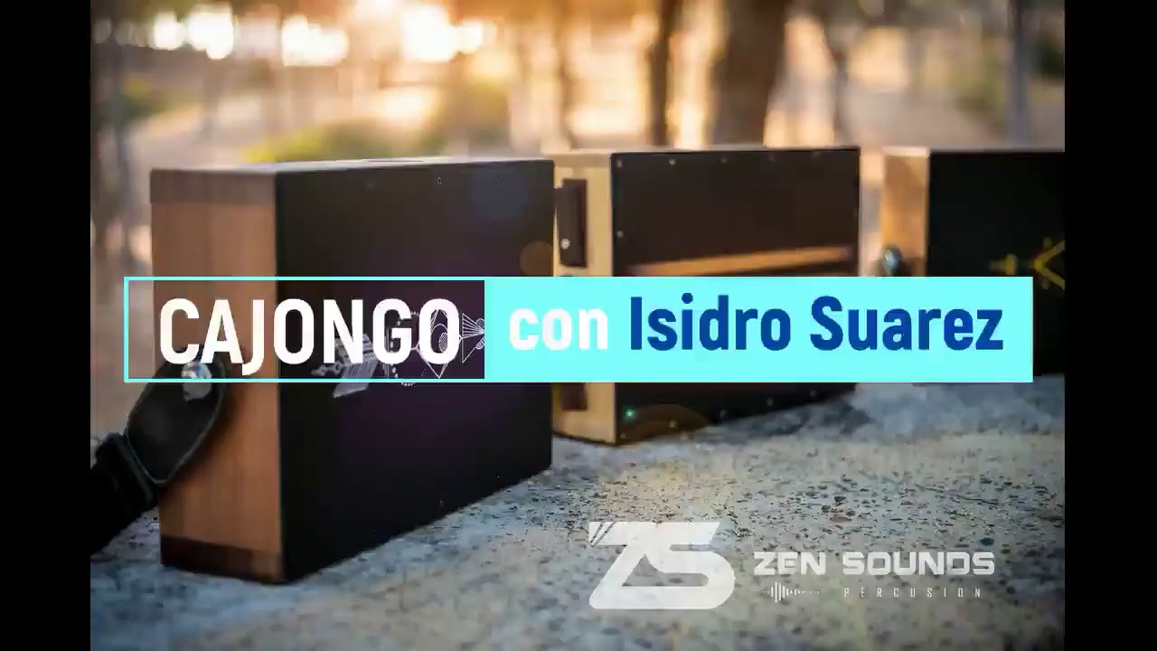 CAJON FLAMENCO. Isidro Suarez tocando un CajonGo de ZEN SOUNDS PERCUSIÓN