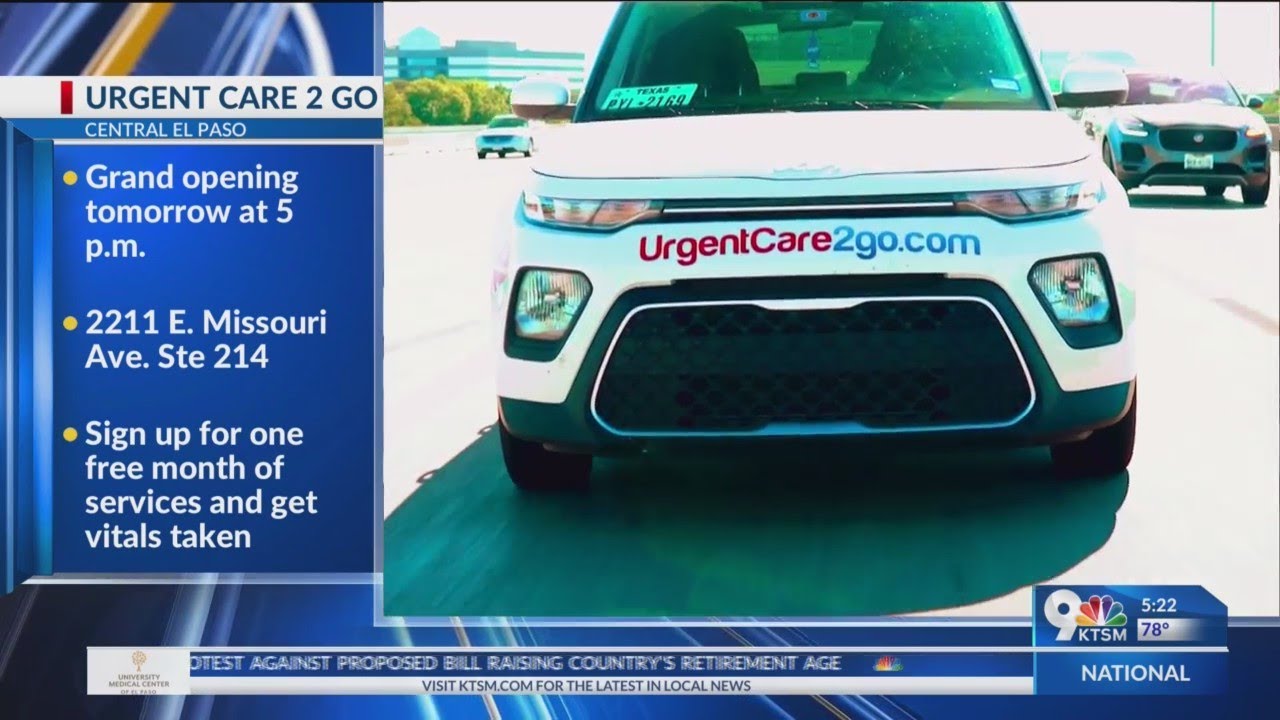 Urgent Care 2 Go grand opening! - YouTube