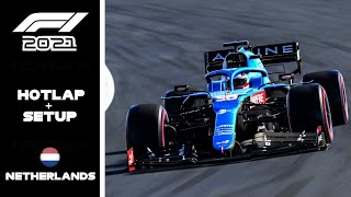 F1 2021 Zandvoort Hotlap + Setup 1:08.5