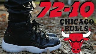 "72-10" Air Jordan 11 (XI) Review W/ On Foot
