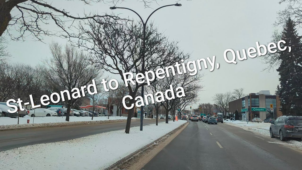 ❄️ Winter Drive from Lacordaire Boil to Blvd Brien in Repentigny – Dec 26, 2025 🚗🌨️