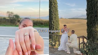 HE PROPOSED In Italy | Florence &amp; Tuscany - Euro Summer Pt.2