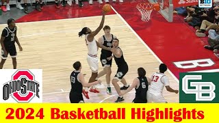 Green Bay vs Ohio State Basketball Game Highlights 11 25 2024