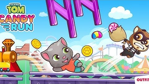 Tom Candy Run (by Outfit7) Gameplay Walkthrough - Part 1 (Android)