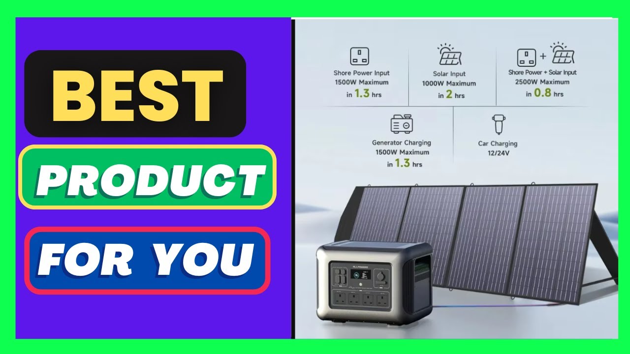 ALLPOWERS R2500 Portable Power Station 2016Wh Expandabl