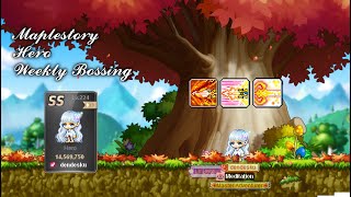 Maplestory [Reboot] Hero Weekly Bossing