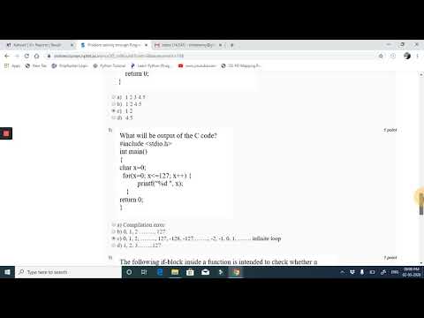 NPTEL WEEK 5 - Problem solving through c programming