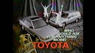 Toyota commercial from 1986