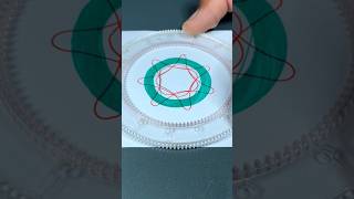 ✨ Spirograph ASMR Art Mesmerizing Geometric Drawing 🎨🌀 #Shorts#SpirographASMR #ArtShorts