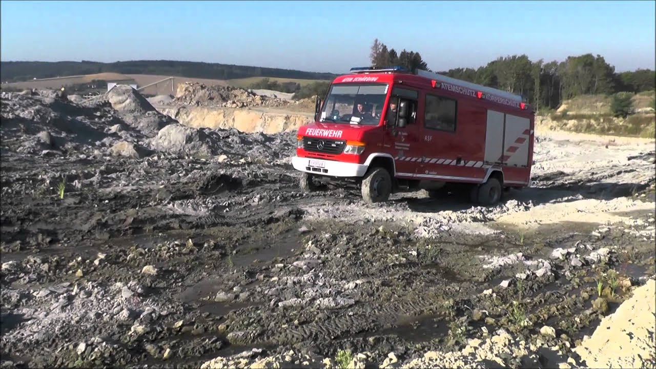 FF-Schärding: Geländefahrtraining