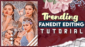 trending fanedit editing tutorial 😍|| easy fanedit tutorial in PicsArt ❤️