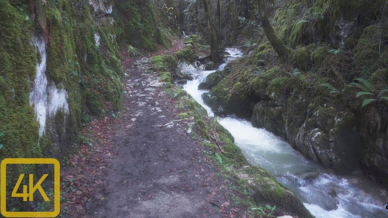 Ruta Beyu Pen.Santillán,Amieva. Principado de Asturias. 4K.