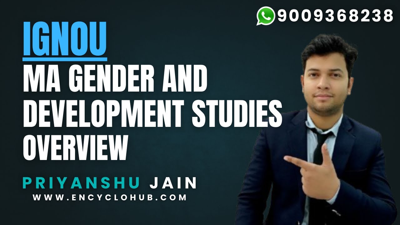 IGNOU MA IN GENDER AND DEVELOPMENT STUDIES OVERVIEW FEES, ADMISSION, ELIGIBILITY ETC.