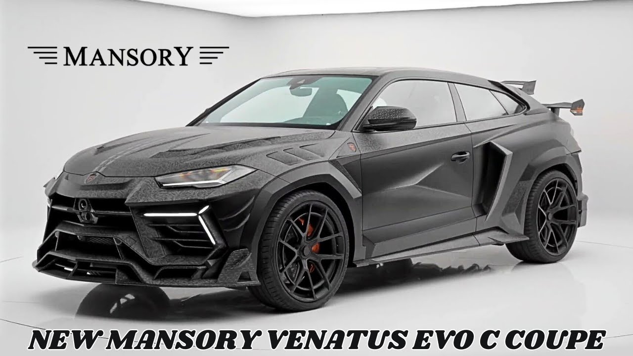 900 Hp | Top speed 323 km/h | Three exhaust pipes | MANSORY Venatus EVO C Coupe