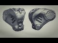BRUSH settings for HARD SURFACE sculpting in Blender