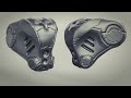 BRUSH settings for HARD SURFACE sculpting in Blender