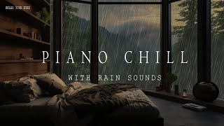 Melodic Rainfall and Piano Harmony: Supporting Anxiety Relief, Relaxation, and Quality Sleep