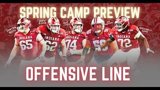 Indiana Football 2026 Spring Camp Offensive Line Preview | Smith, Evans & Lynch Lead the Way