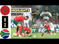 Morocco vs South Africa 0-2 goals highlights. Achraf Hakimi missed Penalty. Afcon