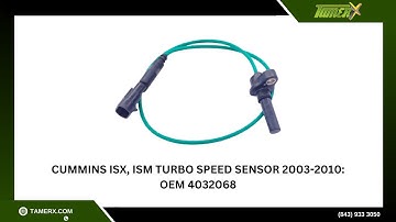 Cummins ISX, ISM Turbo Speed Sensor 2003-2010: OEM 4032068