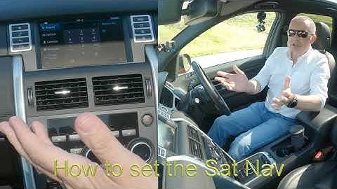How to Set The Sat Nav, delete, pair and stream audio from a mobile in a 2016 Land Rover Discovery S