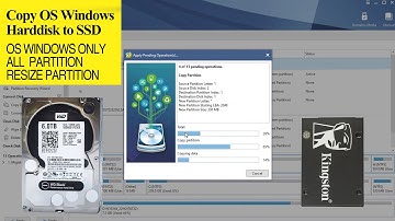 Copy Windows from Harddrive to SSD include OS Partition MiniTool Partition Wizard