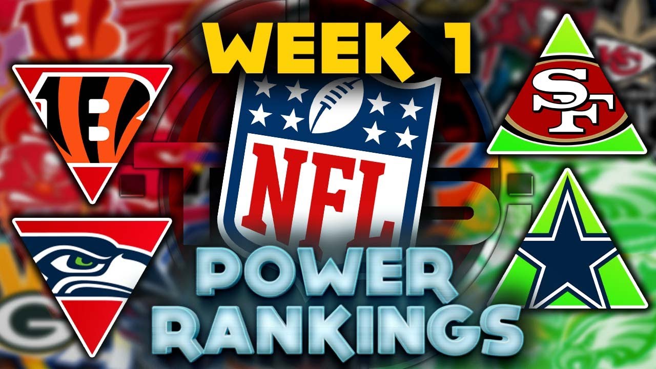 nfl week 1 rankings